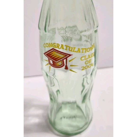 Coca-Cola Other - CONGRATULATION Class of 2004 Graduation Coca-Cola Coke Bottle - empty 8 FL OZ.